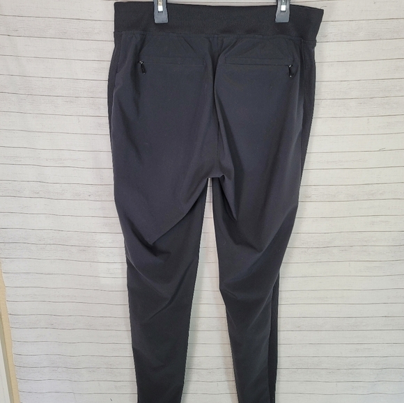 Athleta Stella Shale Ankle  Stretch Trouser Pants in Black, sz 4 - Picture 4 of 12